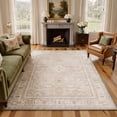 thumbnail image 3 of GENIMO 2'x7' Runner Rug, Washable Non Slip Soft Persian Hallway Runner for Kitchen Entryway Laundry Room, Dusty Beige, 3 of 6