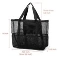 thumbnail image 4 of Mesh Beach Bag Waterproof Sandproof - Large Tote Pool Bag for Women Vacation Essentials Beach Accessories Rose, 4 of 6