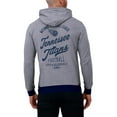 thumbnail image 5 of Men's Darius Rucker Collection by Fanatics Navy Tennessee Titans Tonal Knit Pullover Hoodie, 5 of 5