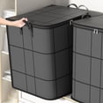 thumbnail image 2 of Oggfader Extra Large Storage Bags 180L, Heavy Duty Clothes Storage Bags with Zipper, Foldable Blanket Organizer for Closet, Moving, 2 of 7