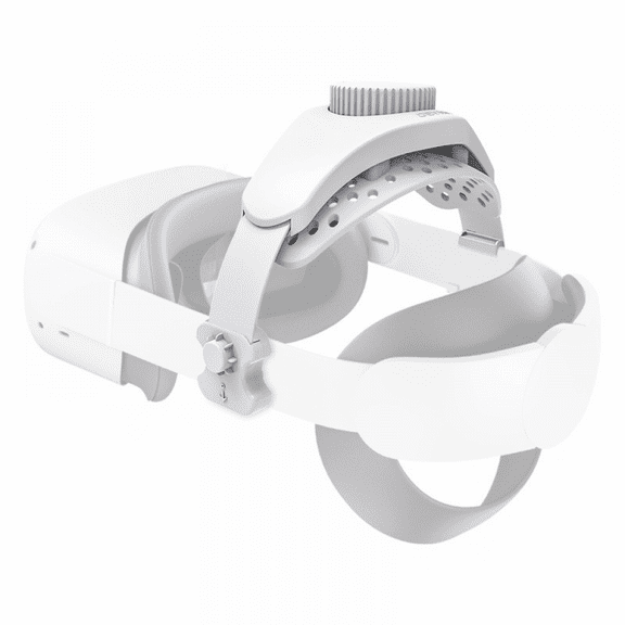 Elite Strap for Quest Pro, Adjustable Reduce Head Pressure Lightweight Strap, Enhanced Comfort and Gaming Immersion VR Accessories for Quest 2/3/Pico 4/4 Pro-White