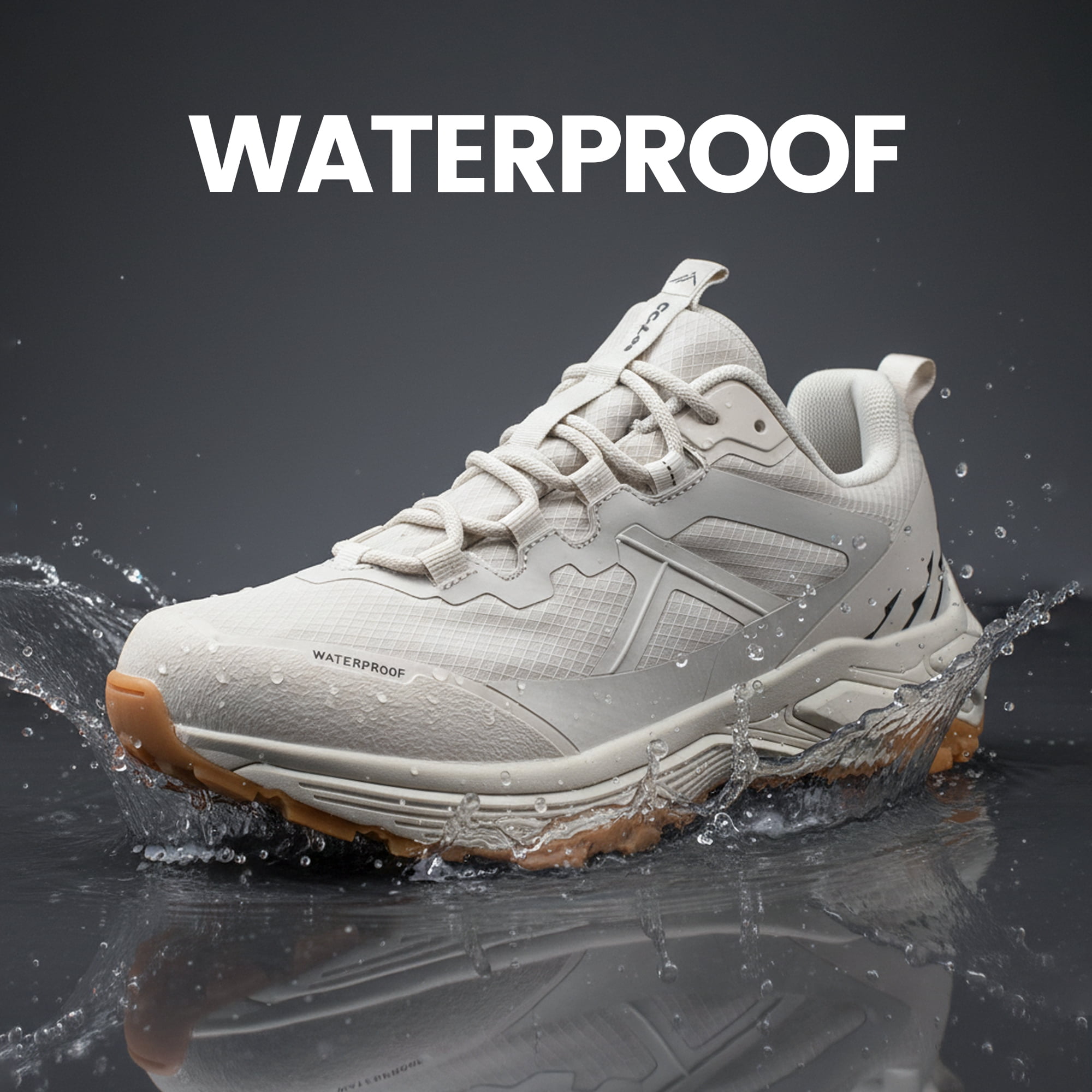 CC-Los Women’s Waterproof Hiking & Walking Shoes, Lightweight Breathable Outdoor Trekking Shoes for All-Day Comfort, Sizes 36-42