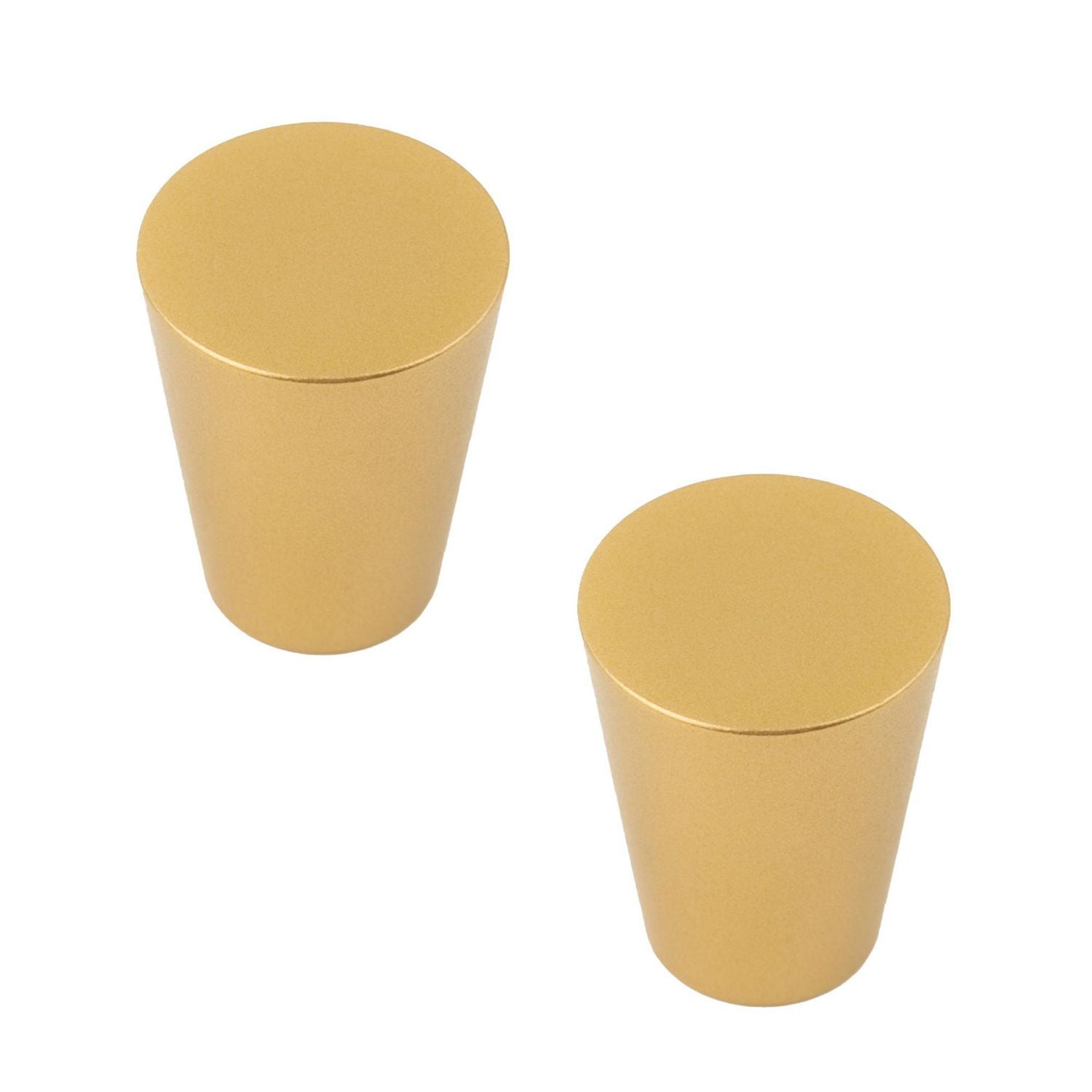 Era Peg Knob 2-Pack Gold