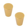 thumbnail image 1 of Era Peg Knob 2-Pack Gold, 1 of 7