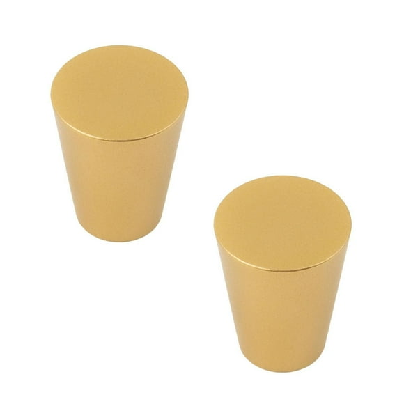 Era Peg Knob 2-Pack Gold