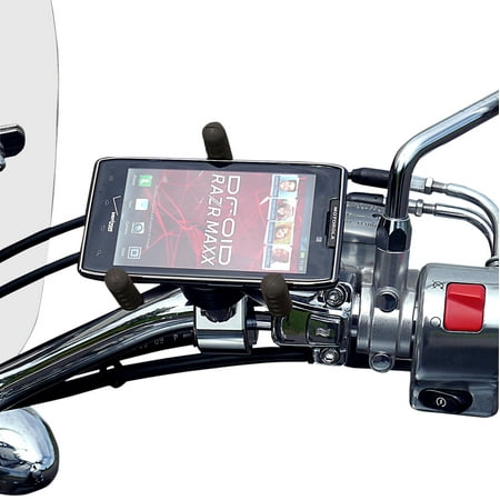DESSERT DAWGS/LEADER MC ACC. Tri-Grip Phone/GPS Mount 1in. Bars ETG-CH