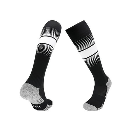 DNAKEN (3 Pairs) baseball socks softball socks grip socks soccer compression socks men for Youth & Adult kids toddler soccer socksProfessional sports socks of high tube thickened anti -slip towel bot