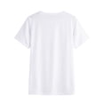 thumbnail image 5 of Xuanfei Women Heart Graphic Print Round Neck Short Sleeve T-Shirt, 5 of 7