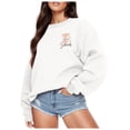 thumbnail image 1 of VBARHMQRT Hooded Sweatshirt Women Embroidered 2025 Senior Shirt Custom for Seniors Graduation, 1 of 5