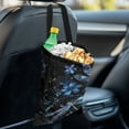 thumbnail image 4 of Yuyamidu Dragonfly Car Trash Bag Bin Flower Car Gabage Bags Hanging Auto Rubbish Storage Bags Car Accessories, Waterproof Trash Can for Car Front Seat Back Seat Headrest, 4 of 7