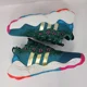 thumbnail image 4 of Adi-das Trae Young 3 Basketball Shoes Mens 7 Green Gold Metallic Logo Sneakers, 4 of 6