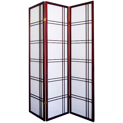 3Panel Room Divider, Cherry