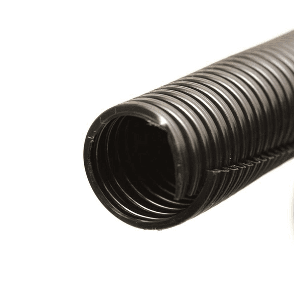 Boat Split Wire Loom| 1 Inch Black Plastic (100FT)