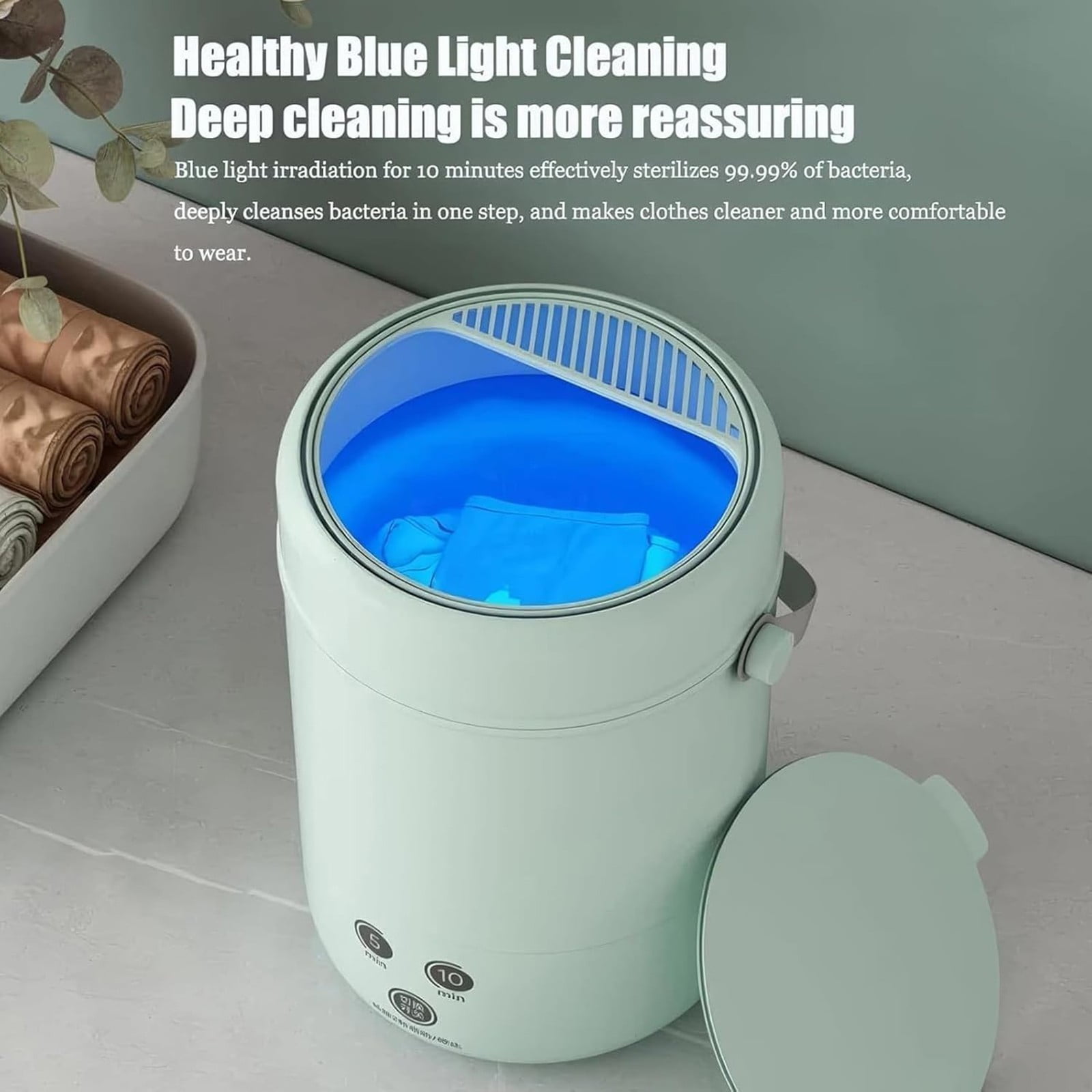 Fall 2024 Mini Automatic Washing Machine Portable Socks And Underwear Washing Machine Apartment Washing Machine Portable Washing Machine