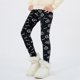 thumbnail image 1 of Pantalones de terciopelo con estampado de estrellas para niñas, mallas cálidas gruesas, para otoño e invierno, 4-13 años, 1 of 4