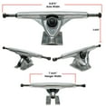 thumbnail image 3 of Yocaher Beach Series Complet Kicktail Planches à Roulettes Longboard Cruiser Black Widow Premium 80A Ruban d'Adhérence Aluminium Camion ABEC7 Roulement 70mm Roues de Planche à Roulettes (Complet - Kicktail - 04 - Coucher de Soleil), 3 of 4
