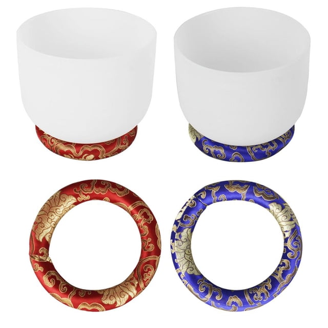 Almohada de 2 Piezas de Canto tibetano de Cojín Para Principiantes perfke Cojín de cuenco tibetano