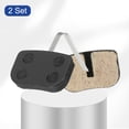 thumbnail image 3 of 2set Disc Brake Pad 0.85" Semi-Metallic Bike Brake Pads for BB7 M355 M446 M640 Mountain Road Bikes, Black, 3 of 7