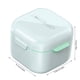 thumbnail image 3 of Inteprter Estuche para llaves Limpieza en remojo Caja de almacenamiento de falsos Plástico lavable Bolsillo Pezón Contenedor de joyas Accesorio Almacenamiento y organización del hogar blanco Inteprter HA059508-04, 3 of 6