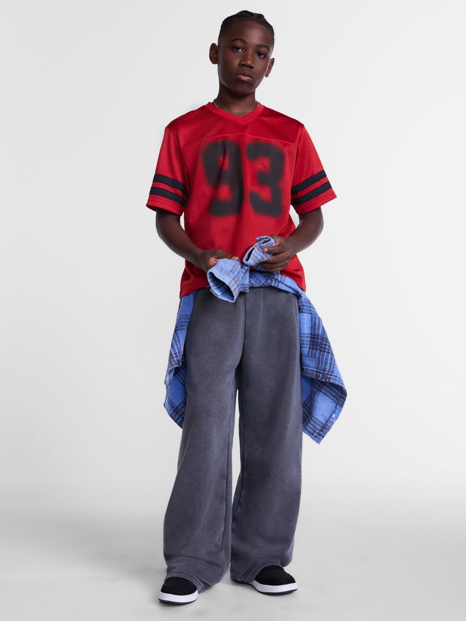 Weekend Academy Boys Mesh Football Jersey, Sizes 4-18