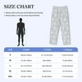 thumbnail image 4 of Picia Fun Rabbit Mens Soft Woven Cotton Elastic Waistband Sleep Pajama Pant Lounge Sleep Pant With Pockets And Drawstring-Small, 4 of 9