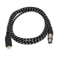 thumbnail image 2 of Cable adaptador de micrófono, cable de micrófono USB USB US Bto XLR Cable de clavija hembra Cable convertidor de enlace de micrófono Funcionalidad de alta precisión, 2 of 8