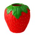 thumbnail image 4 of jifeng Strawberry Vase Flower Arrangement Cute Planter Pot for Home Kitchen Wedding red, 4 of 9