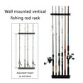 thumbnail image 2 of TRINGKY Fishing Rods Rack for Garage Rod Rack Holds Up to 6 Rods, Fishing Rod Holder, 2 of 11