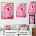 thumbnail image 4 of Designart "Revolution Spiral In Pink Radiance" Abstract Spirals Wall Decor, 4 of 7