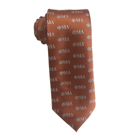 Art Necktie - Phi Mu Delta Letter Design Tie - Brand New Product!