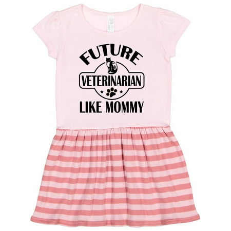 

Inktastic Veterinarian Like Mommy Gift Toddler Girl Dress