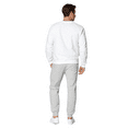 thumbnail image 4 of Hanes Perfect Fleece Crewneck Sweatshirt Unisex Adult -WD16 Soft Casual Sweatshirt, (White, M), 4 of 5