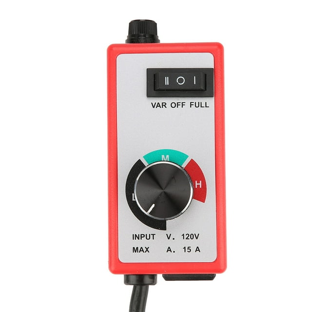 Contrôleur de Vitesse Variable Moteur Électrique Rhéostat Rouge pour Outils Électriques Équipement de Menuiserie