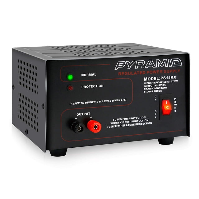 Fuente de alimentación de sobremesa Pyramid PS14KX.5 12 A 13,8 V DC 115 V AC 270 W
