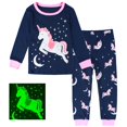 thumbnail image 1 of Disfraz de Halloween y Navidad para niños, conjunto de ropa de fiesta de Cosplay con esqueleto de Papá Noel y unicornio para niña, 1 of 4