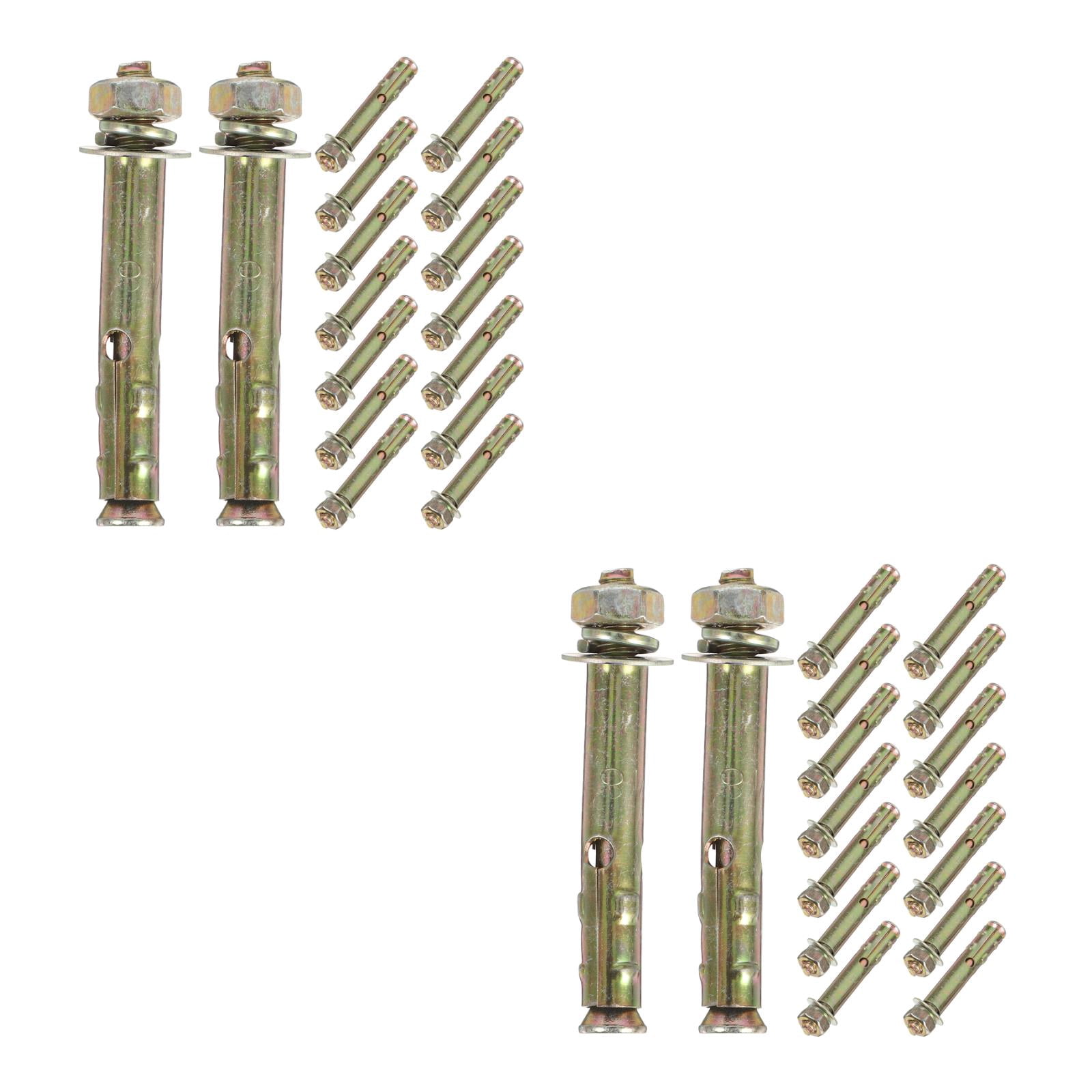 Raindrops 40 pcs Durable Expansion Screws for Concrete Steel expansion bolt for Secure Fastening Steel Expansion Screws Expansion Bolts Fastening Screws ( x 60mm)