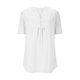 thumbnail image 5 of Tops de Manga Corta para las Mujeres Loose Fit V Cuello Botón Blusa Casual Ligero Verano, 5 of 9