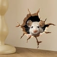 thumbnail image 5 of nvzhuang Kids Room Wall Stickers, Cute Mouse Wall Decal Waterproof Wall Art Removable Home Decor, 5 of 7