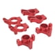 thumbnail image 2 of Mejora del asiento de la rueda trasera del metal para accesorios de coche 12401 02 03 04 09 rojo, 2 of 8