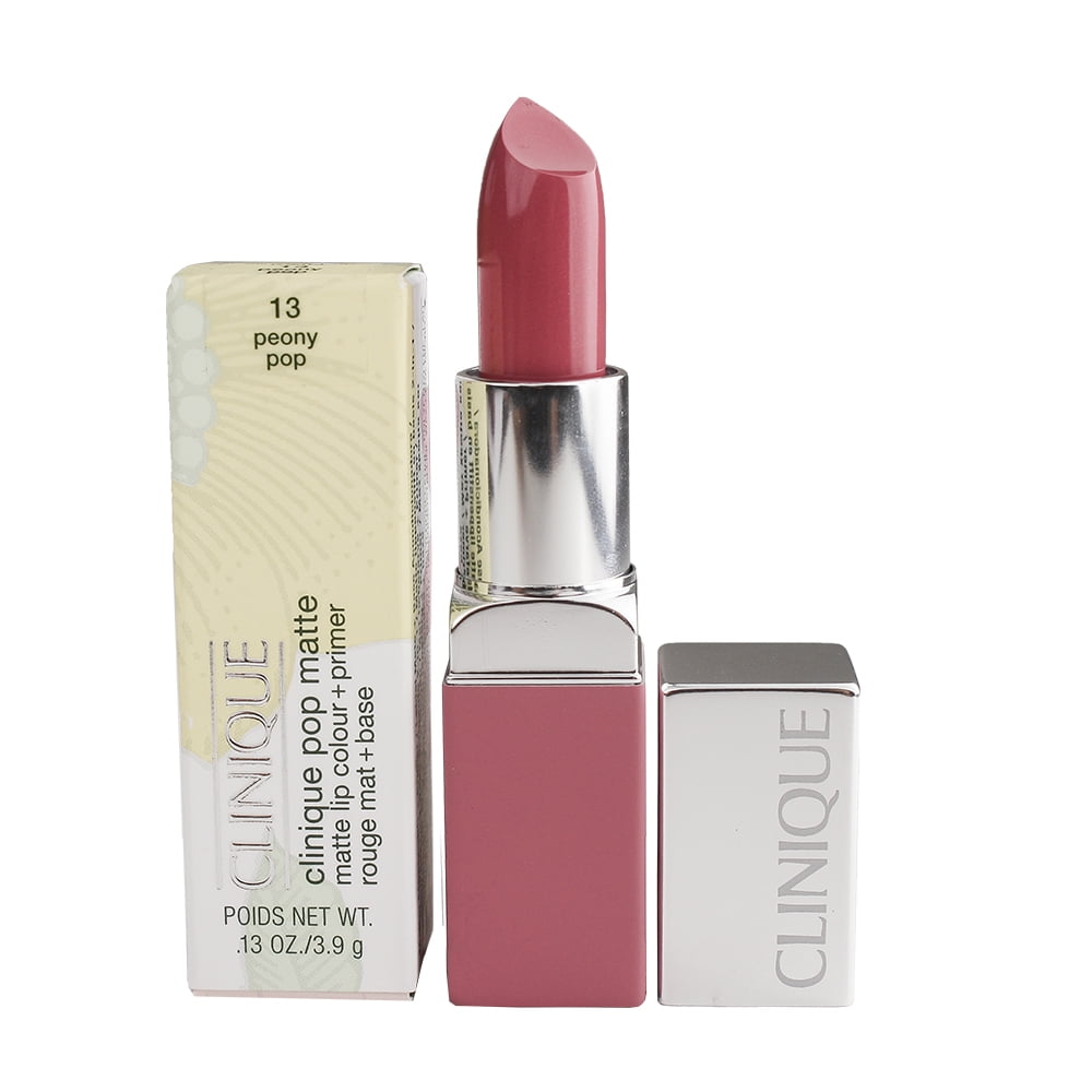 Clinique Clinique Pop Matte Lip Colour + Primer 13 Peony Pop, 3.9g