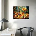 thumbnail image 3 of COMIO Kitchen Fruit Canvas Wall Art Vintage Still Life Painting Fruits and Grape Print Picture Rustic Farmhouse Colorful Framed Food Art for Dining Room Home Decor, 3 of 4