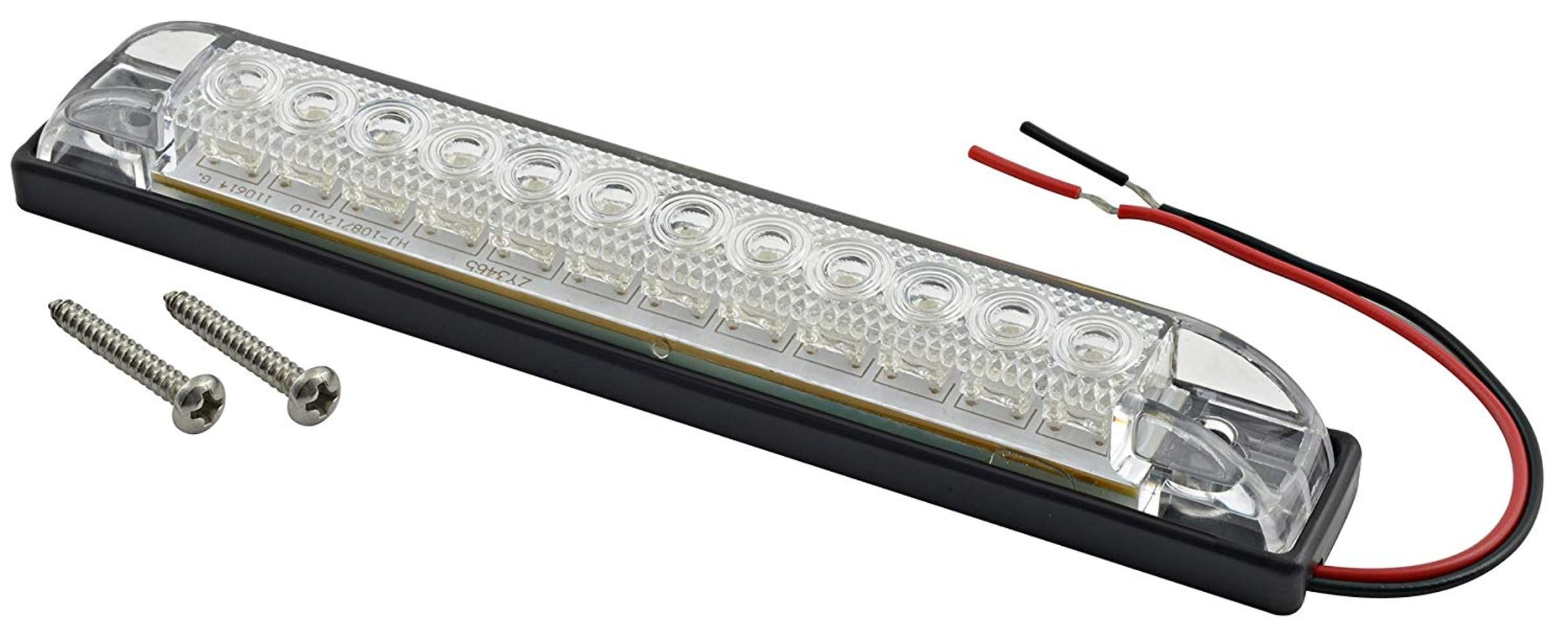 LED Strip Light, Blue, 6Inch, 12 blue LED lights By Shoreline Marine