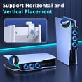 thumbnail image 5 of PS5 Cooling Fan,IINE Quiet Cooler Fan with LED Light/Auto Temperature Sensor/USB3.0 Hubs,Cooling Accessories Compatible with PS5 Digital Edition or Discs Edition, 5 of 8