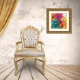 thumbnail image 3 of Anderson, Jocelyn 26x26 Gold Ornate Wood Framed with Double Matting Museum Art Print Titled - Pop Art Flowers II, 3 of 4