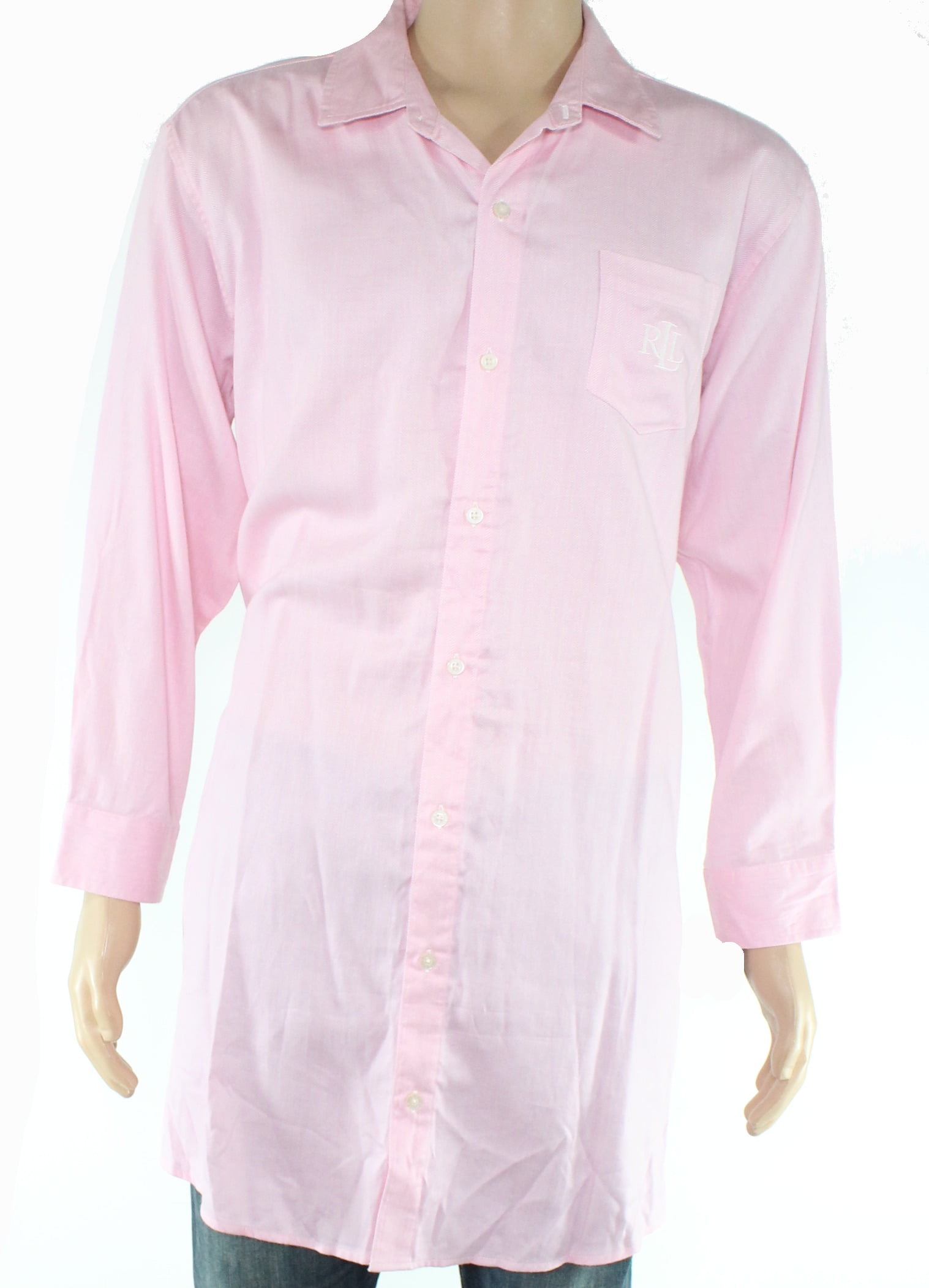 Ralph Lauren - Night Shirt Mens Nightshirt One-Pocket XL - Walmart.com - Walmart.com
