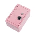 thumbnail image 3 of Alcancía de hierro, alcancía, caja para ahorrar dinero, caja fuerte para estantería, regalo de recuerdo Rosa, 3 of 9