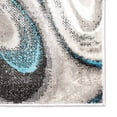 thumbnail image 4 of Home Dynamix Boho Odette Abstract Swirl Area Rug, Grey/Blue, 5'2"x7'2", 4 of 6