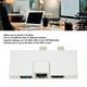 thumbnail image 3 of Hub De Expansión USB C Dual, Hub USB C Plug And Play Disipación De Calor Transferencia De Datos De 5 Gbps 7 Puertos Para Monitor Para Televisión, 3 of 7