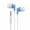 Sky Blue, variant on Clearance Tool Bag under $5,Headphones Noise Cancelling Headphones Wireless Headphones Colorful In Ear Headphones Wired 3.5mm Earbuds For Mobile And Tablet
