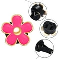 thumbnail image 3 of 6 Pcs Daisy Flower Air Vent Clip Accessories Air Conditioning Outlet Clip Car Air Freshener Dashboard Accessories Charm Car Inter Decor(2.5 cm, 3 cm, 3.3 cm,Red), 3 of 14